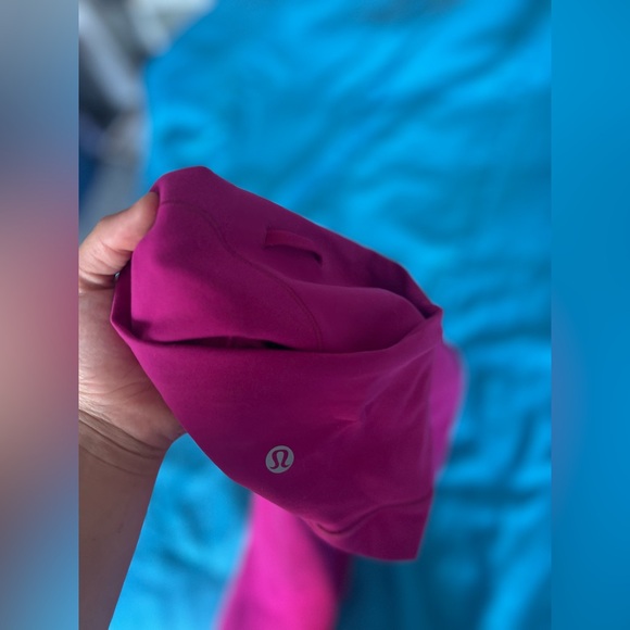 Lululemon ripened raspberry wunder train high rise 25” - Picture 6 of 7